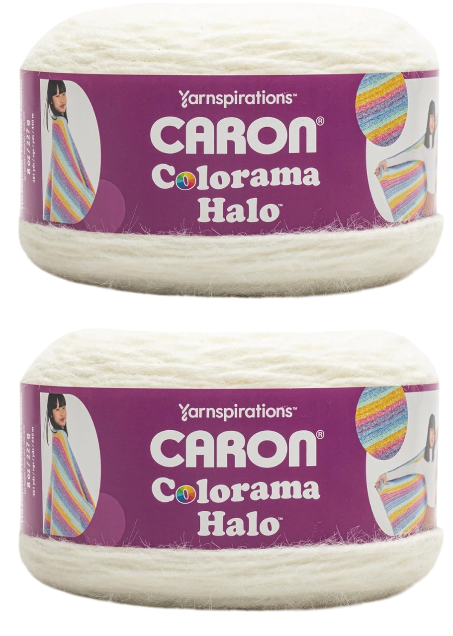 Cream Colorama Halo Striped Cakes